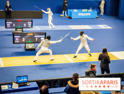Coupe du monde de Fleuret 2024 - stade Pierre de Coubertin - Coupe du monde de Fleuret 2024 - stade Pierre de Coubertin - escrime