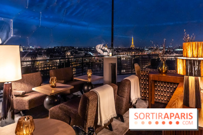 Céleste, le bar éphémère du Cheval Blanc Paris en plein ciel de Paris -  A7C2126