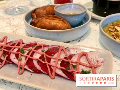 La Petite Expérience - Carpaccio betteraves et radis