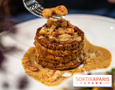 Marguerite 1606, restaurant du Domaine de la Reine Margot - bouchée marguerite - bouchée à la Reine