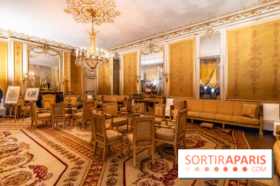 Les Petits Appartements du Château de Fontainebleau -  salon des dames d'honneur