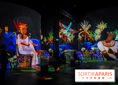 L'Egypte des Pharaons, de Khéops à Ramsès II : l'exposition immersive de l'Atelier des Lumières
