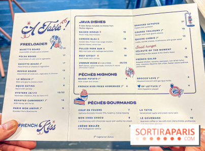 Brunch à volonté en rooftop du French Kiss au Eklo Porte de Versailles - Menu - carte