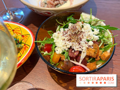 Kapara - Fattoush, feta, croûtons, sumac