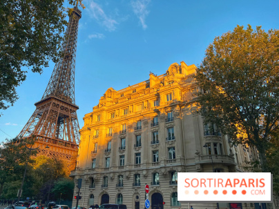 Visuel Paris 7e - Tour Eiffel - coucher de soleil
