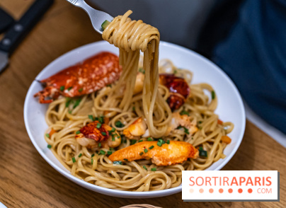 O Bout restaurant à Barbizon - linguine de homard