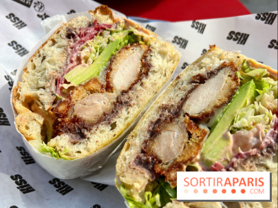 Kiss - Sandwich poulet frit, avocat, focaccia
