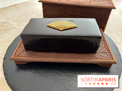 La Buche de Noel et les patisseries du Mandarin Oriental du chef patissier Julien Dugourd 