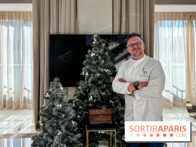 La Buche de Noel et les patisseries du Mandarin Oriental du chef patissier Julien Dugourd 