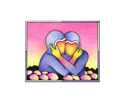 L'exposition Much Loved d'Alma de Beir : des photos transformées en aquarelles futuristes