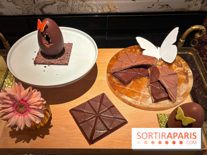 Paques 2025 : la collection gourmande d'oeufs de Paques de Matthieu Carlin à l'Hotel de Crillon