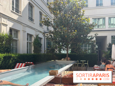 Une piscine éphémère s'installe au Hoxton Paris pour l'été