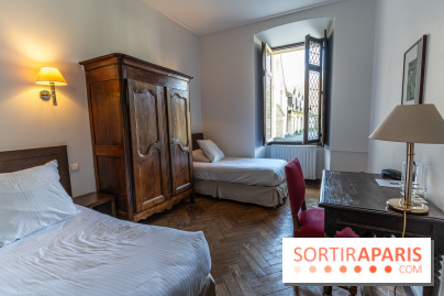 L'Abbaye de Royaumont - les photos - chambre hotel