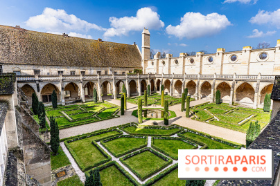 L'Abbaye de Royaumont - les photos -  jardin - bâtiment des moines