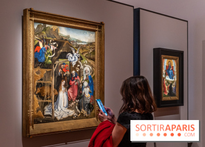 Exposition Revoir Van Eyck, La Vierge du chancelier Rolin au Musée du Louvre