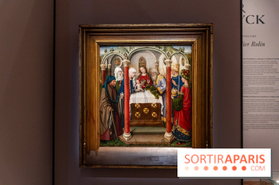Exposition Revoir Van Eyck, La Vierge du chancelier Rolin au Musée du Louvre