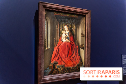 Exposition Revoir Van Eyck, La Vierge du chancelier Rolin au Musée du Louvre - la Vierge et l'enfant - La Vierge de Lucques