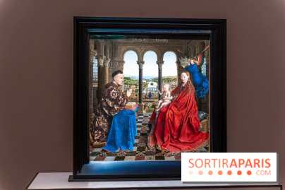 Exposition Revoir Van Eyck, La Vierge du chancelier Rolin au Musée du Louvre
