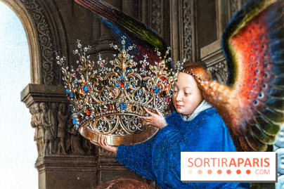 Exposition Revoir Van Eyck, La Vierge du chancelier Rolin au Musée du Louvre