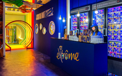 Bar à glaces éphémère et gratuit dans une laverie à Paris
