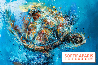 Exposition street-art Sax à Paris : A travers l'océan