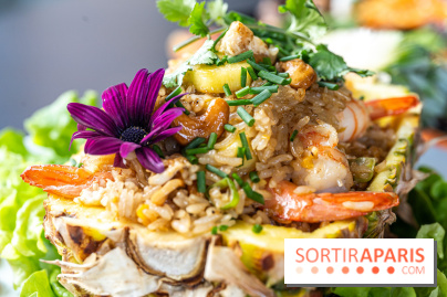 Didi Saigon, le restaurant vietnamien de Villiers sur Marne (94) -  riz sauté aux crevettes et ananas