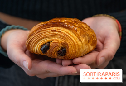 Éveil Boulangerie aux farines anciennes Paris 17e - pain au chocolat