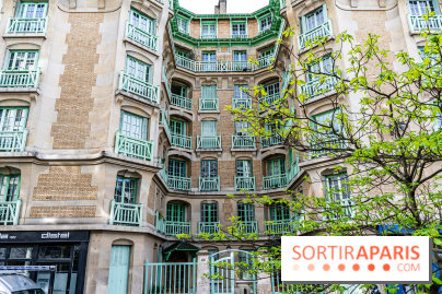 Insolite, la façade originale de la rue Blomet Paris 15e - photos