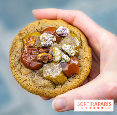 La Pâtisserie éphémère d'Aurélien Cohen à Paris - cookie pistache