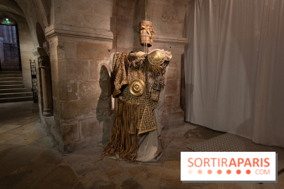 La Trêve la Basilique Saint-Denis, l'exposition costumes et photos de Sophie Comtet Kouyaté en mode jeux Olympique en Grèce Antique - A7C0577