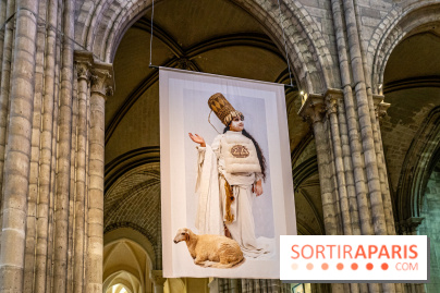 La Trêve la Basilique Saint-Denis, l'exposition costumes et photos de Sophie Comtet Kouyaté en mode jeux Olympique en Grèce Antique - A7C0555