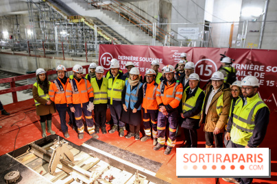 Ligne 15 Sud, nos photos des chantiers de deux gares - IMG 3396