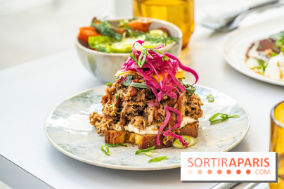 Le Café Mirette, l'excellent resto à la Fondation Pernod, côté Gare Saint-Lazare - pulled pork