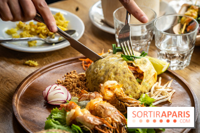 Q Bar, le bistrot et restaurant Thaïlandais à Paris - pad thaï