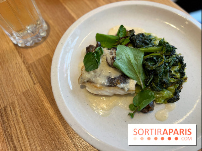 Brion - Poisson, curry vert, escargots