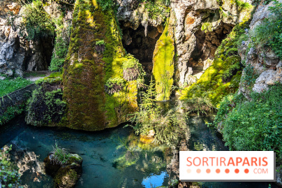 Parc du Dr Fauvel à Villennes sur Seine, grotte et cascades