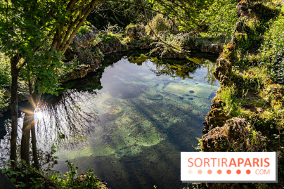 Parc du Dr Fauvel à Villennes sur Seine, grotte et cascades