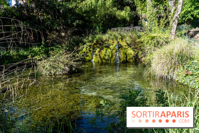 Parc du Dr Fauvel à Villennes sur Seine, grotte et cascades