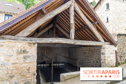 Village de Medan dans les Yvelines -  lavoir