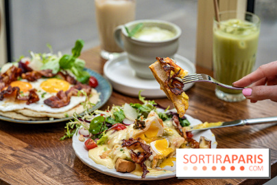 Fu Patisserie et coffee shop Paris 13e - pancake bacon