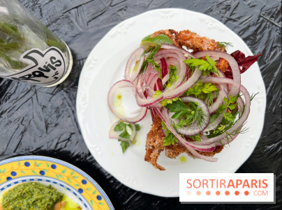 Marquis - Crabe croustillant, brioche, lard