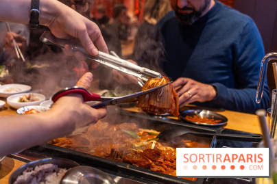 Hwaro Grill, le barbecue Coréen Paris 15e -  marmite kimchi