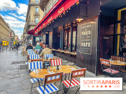 Festival, le café-restaurant rue Étienne Marcel  - terrasse
