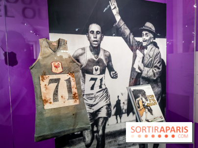 Marathon, la course du messager : l'exposition olympique du Musée de la Poste - nos photos - IMG20240514192937