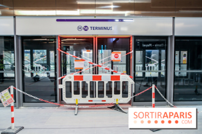Prolongement de la ligne 14 : nos photos de la gare Saint-Denis-Pleyel