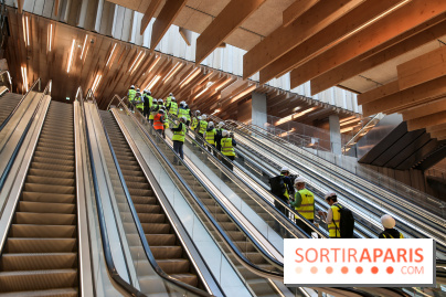 Prolongement de la ligne 14 : nos photos de la gare Saint-Denis-Pleyel - IMG 5090