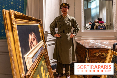 Exposition Monuments Men au Château de la Roche-Guyon - les photos