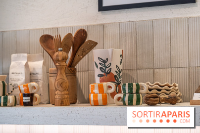 Nèulo Pâtisserie,le Paradis du flan par Pierre Jean Quinonero - vaisselle