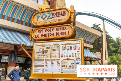 Parc Astérix : inauguration de la Tour Numérobis avec Jamel Debbouze - Poz kebab