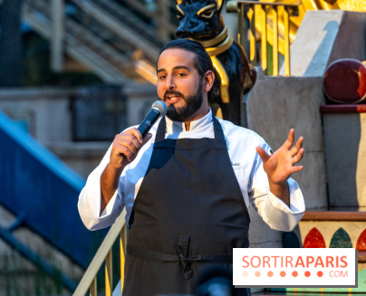 Parc Astérix : inauguration de la Tour Numérobis avec Jamel Debbouze - Mohamed Cheikh